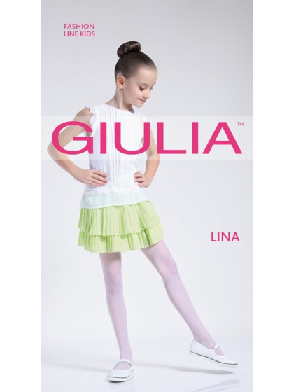Giulia Lina 20 Den Model 5 детские тонкие колготки с рисунком