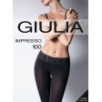 Giulia Impresso 100 Den теплі колготки на силіконовому поясі