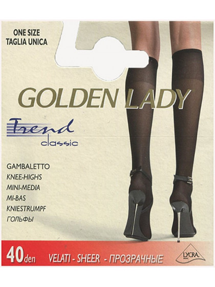 Golden Lady Trend classic 40 Den эластичные гольфы средней плотности