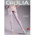 Giulia Allure 20 Den Model 14 женские фантазийные чулки с рисунком в виде шва