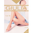Giulia Toe 15 Den тончайшие колготки с открытыми пальцами