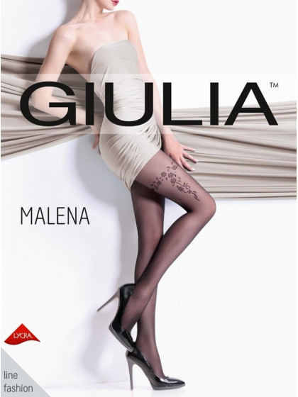 Giulia Malena 20 Den Model 2 женские тонкие колготки с имитацией тату