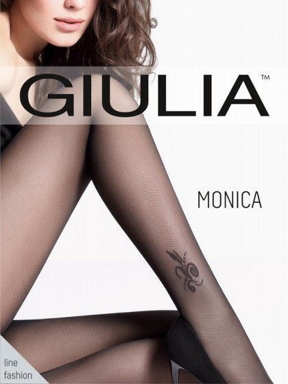 Giulia Monica 40 Den Model 1 фантазийные колготки с имитацией тату