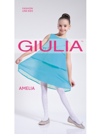 Giulia Amelia 40 Den Model 4 детские колготки с цветочным рисунком