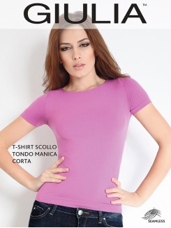 Giulia T-Shirt Scollo Tondo Manica Corta