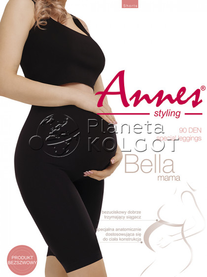 Annes Bella Mama Shorts 90 Den бесшовные женские велосипедки для будущих мам