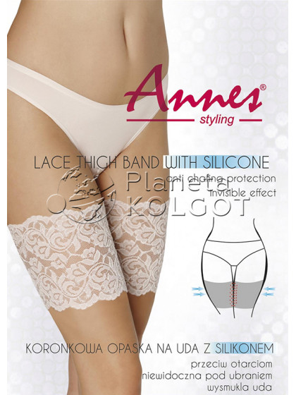 Annes Lace Thigh Band женские защитные ленты с кружевом
