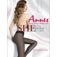 Annes Sensual 30 Den женские колготки с кружевным поясом на силиконовой основе