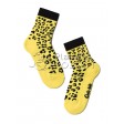 Conte Kids SOF-TIKI 7С-46СП 225 детские теплые махровые носки из хлопка с леопардовым принтом