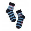 Conte Kids SOF-TIKI 6С-19СП 231 детские теплые носки с принтом "гоночные флаги"