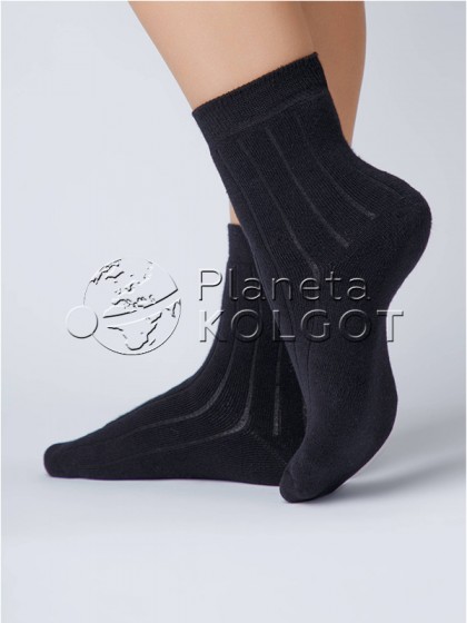 Conte Elegant Comfort 7С-47СП 029 женские теплые носочки с рисунком "полосы"