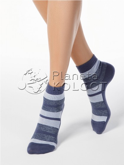 Conte Elegant Classic 16С-26СП 082 женские хлопковые носочки с рисунком