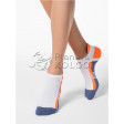 Conte Elegant Active 16С-71СП 083 женские спортивные носочки с цветными вставками и "язычком"