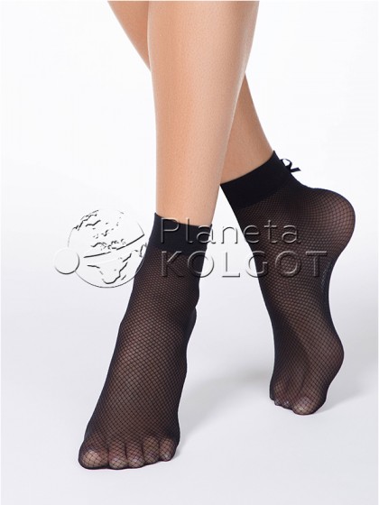 Conte Elegant Fantasy 18С-10СП женские фантазийные носочки на сетчатой основе