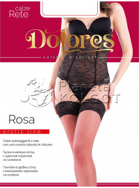 Dolores Rosa Rete Calze