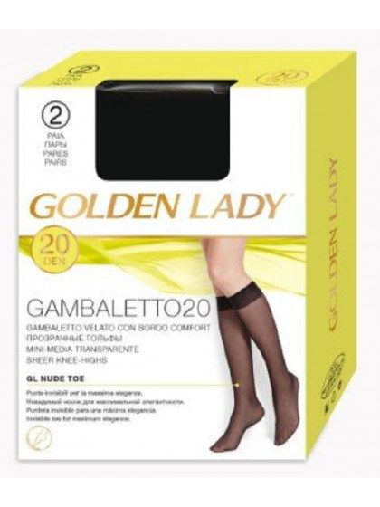 Golden Lady Gambaletto 20 Den тонкие полиамидные гольфы