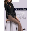 Gabriella Puntina 20 Den жіночі тонкі колготки з малюнком у дрібний горох