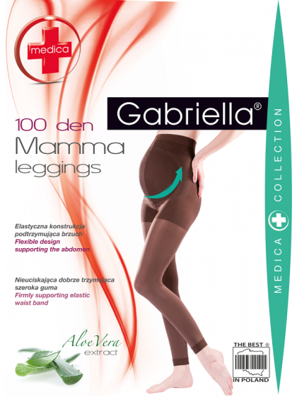 Gabriella Mamma 100 Den Leggings женские лосины для беременных