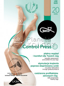Gatta Control Press 20 Den gambaletto
