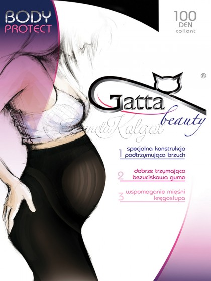 Gatta Body Protect 100 Den женские теплые колготки для будущих мам