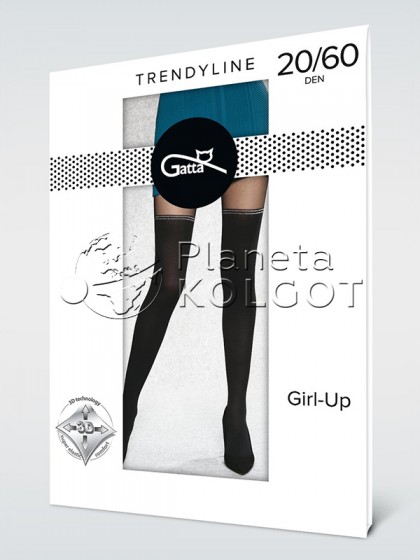 Gatta Girl-Up 33 женские фантазийные колготки с имитацией ботфортов