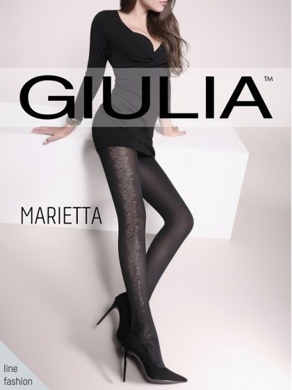 Giulia Marietta 60 Den Model 7 женские колготки из микрофибры с рисунком