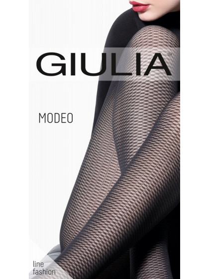 Giulia Modeo 60 Den Model 1 фантазийные колготки с рисунком