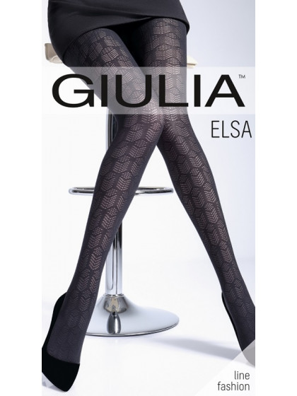 Giulia Elsa 100 Den Model 2 фантазийные теплые колготки
