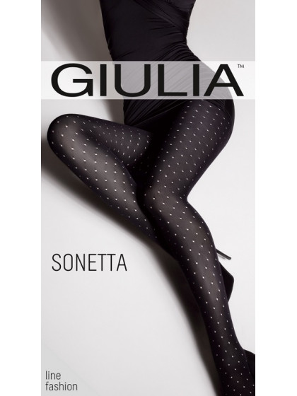 Giulia Sonetta 100 Den Model 7 женские фантазийные колготки с узором