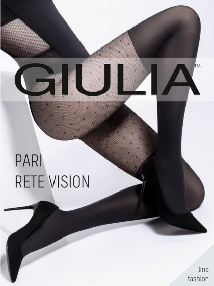 Giulia Pari Rete Vision 60 Den Model 2 колготки с имитацией ботфорт