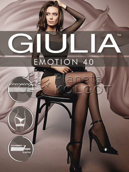 Giulia Emotion 40 Den классические чулки средней плотности