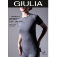 Giulia T-Shirt Manica Corta Sport Melange спортивная меланжевая футболка