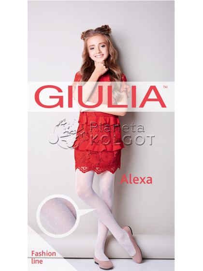 Giulia Alexa 40 Den Model 1 детские капроновые колготки с узором