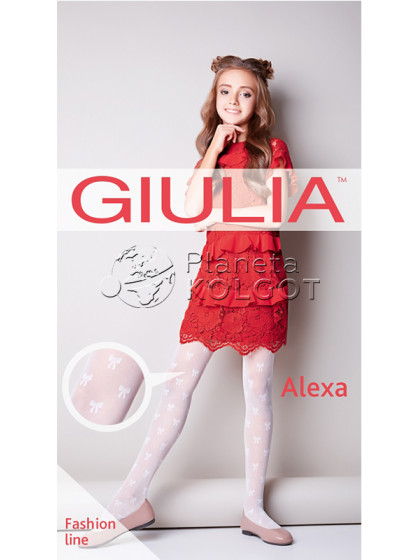 Giulia Alexa 40 Den Model 2 детские колготки для девочек с узором