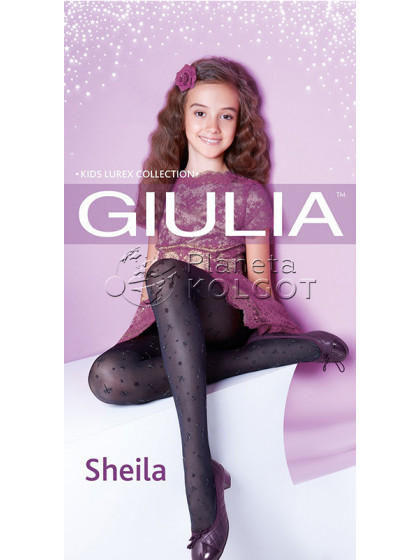Giulia Sheila 40 Den Model 1 детские фантазийные колготки для девочки с узором