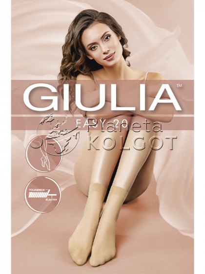 Giulia Easy 20 Den тонкі капронові шкарпетки