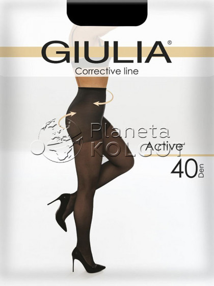 Giulia Active 40 Den женские колготки с корректирующими шортиками