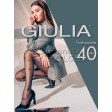 Giulia Fashionista 40 Den Model 7 жіночі фантазійні колготки з принтом