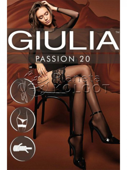 Giulia Passion 20 Den тонкие классические чулки