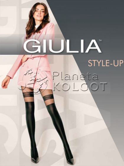 Giulia Style Up 60 Den Model 2 женские колготки с имитацией чулок