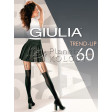 Giulia Trend Up 60 Den Model 3 жіночі колготки з імітацією панчох та принтом