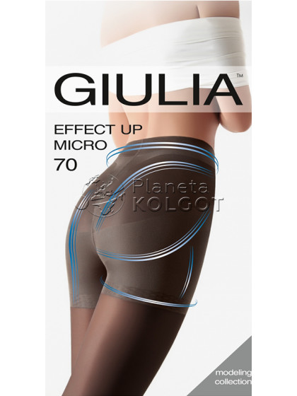 Giulia Effect Up Micro 70 Den моделирующие женские колготки