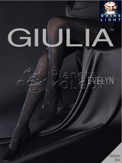 Giulia Evelyn 60 Den Model 1 фантазийные колготки для женщин с рисунком "звезды"