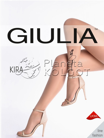 Giulia Kira 20 Den Model 3 колготки с имитацией тату