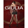 Giulia Lovers 20 Den Model 13 женские колготки с имитацией шва сзади
