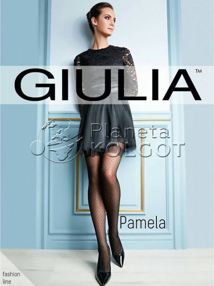 Giulia Pamela 40 Den Model 2 женские фантазийные колготки с узором