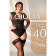 Giulia Positive Hold-Ups 40 Den жіночі панчохи великого розміру