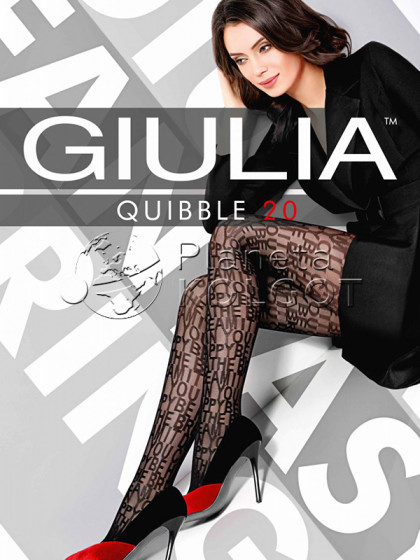 Giulia Quibble 20 Den женские тонкие колготки с фантазийным принтом