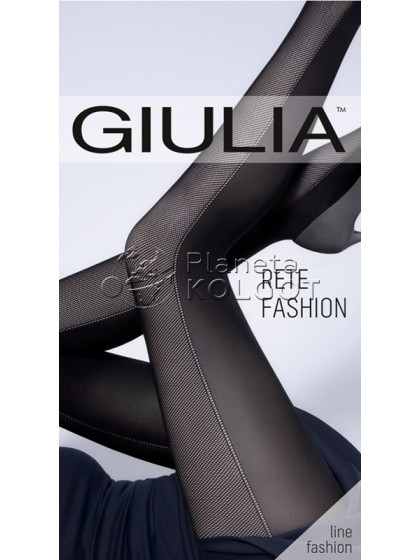 Giulia Rete Fashion 80 Den Model 1 фантазийные колготки из микрофибры