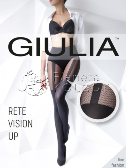 Giulia Rete Vision Up 60 Den Model 1 фантазийные колготки